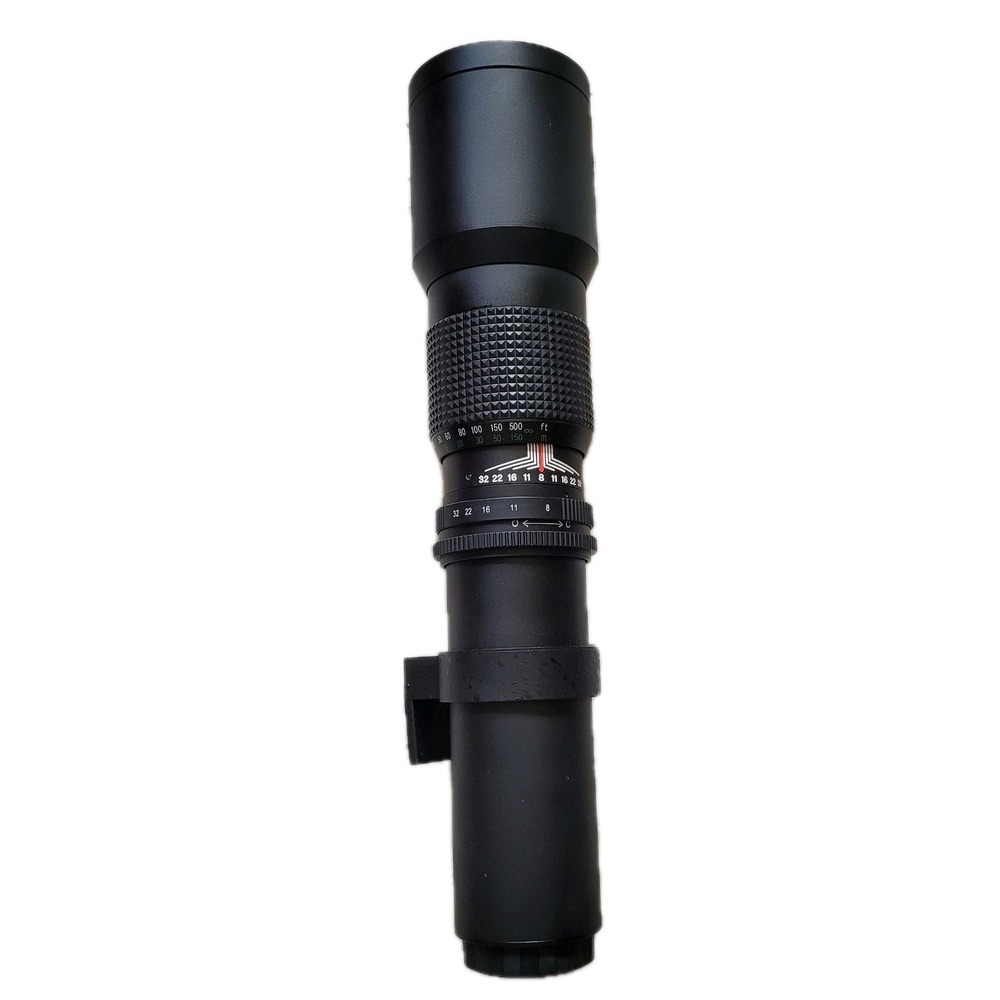 Opteka 500mm f/8 HD Telephoto Lens for DSLR & Mirrorless Manual Focus Excellent